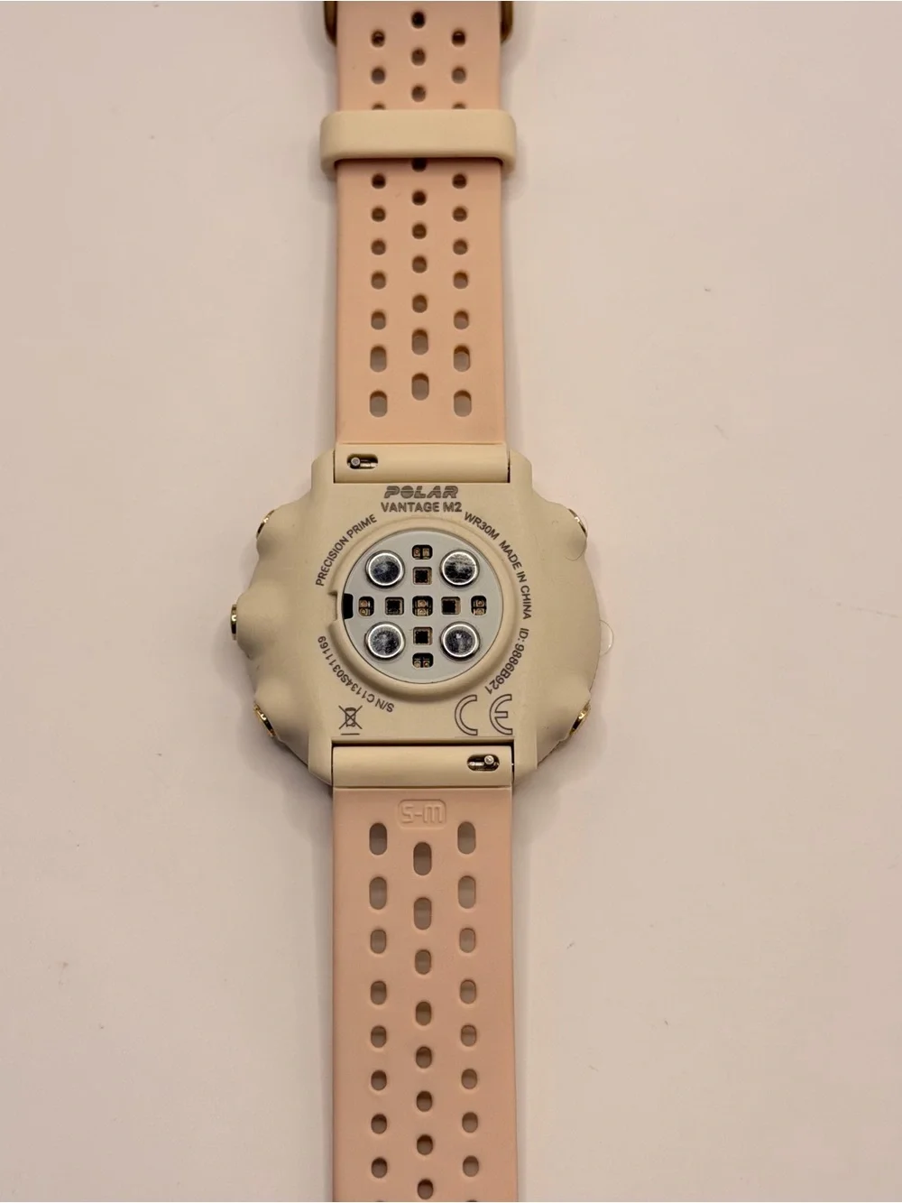 Polar Vantage M2, New, Gold-Champagne, Bluetooth Smartwatch, Charger Included